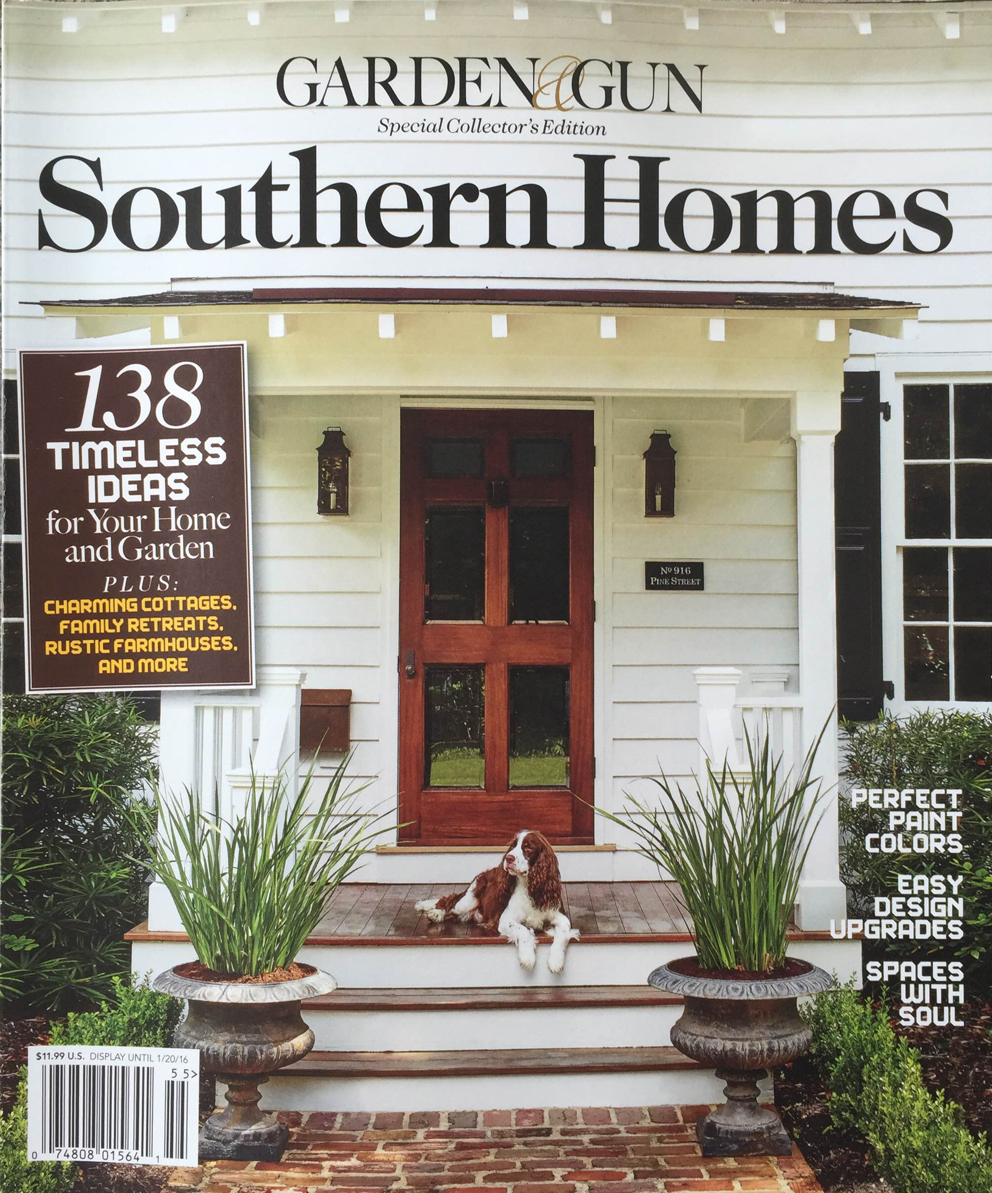Patterned Wooden Tiles featured in GARDEN & GUN SPECIAL COLLECTOR'S EDITION SOUTHERN HOMES FALL 2015 #MirthStudio