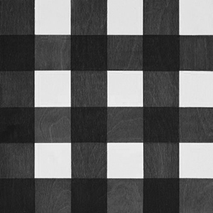 Black and White gingham wood tile #Mirthstudio