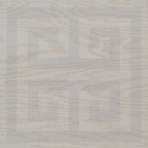 Platinum and Gray Greek Key wood tile #Mirthstudio