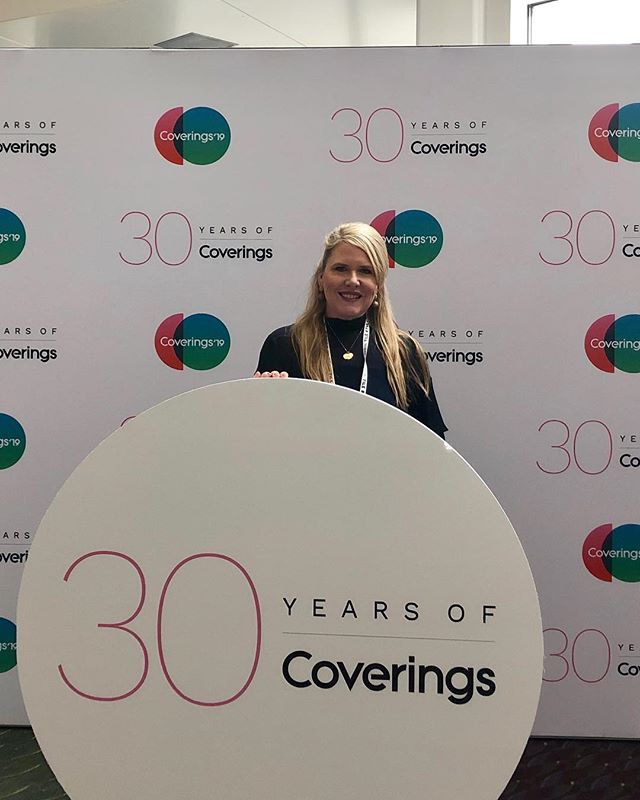 One trade show down, one to go....it&rsquo;s so awesome to be attending #coverings30 to see what&rsquo;s new in #tile ! We have some really exciting things in store for #mirth that we will share soon... stay tuned 😀#woodtiles #woodlooktiles #porcela