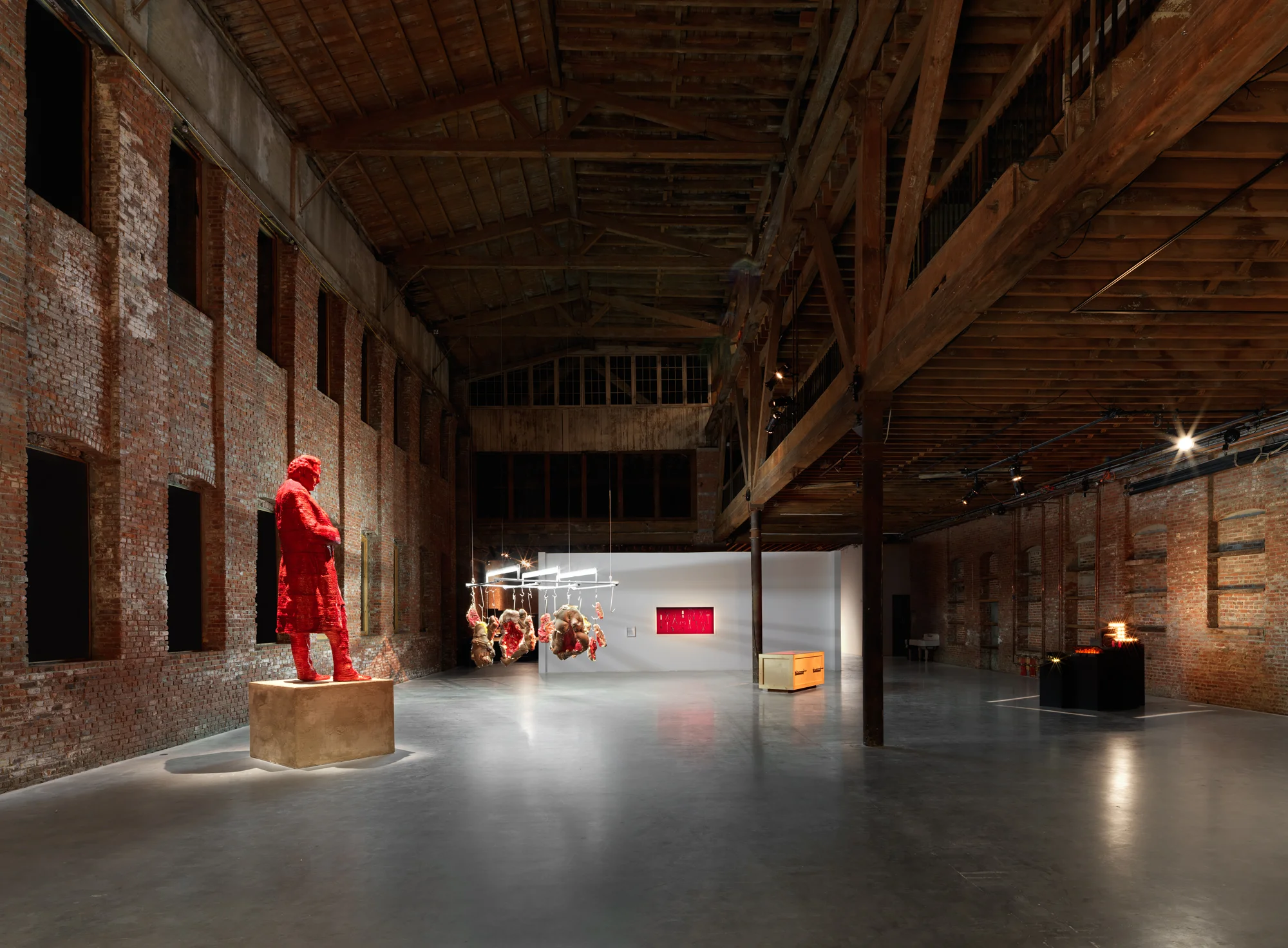 White Man On A Pedestal Exhibition Installation Pioneerworks 2017