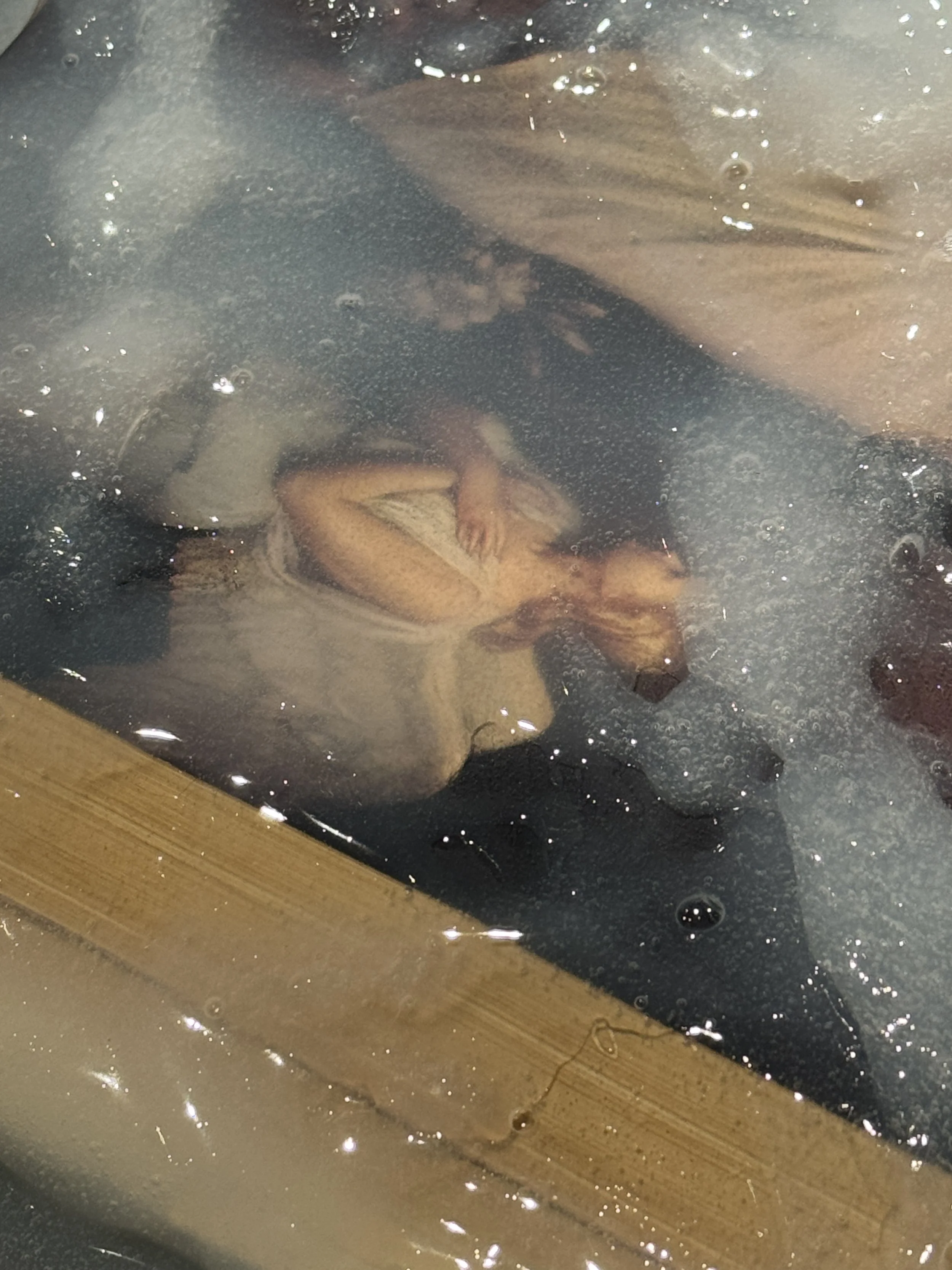 White Jesus, (detail) 2026