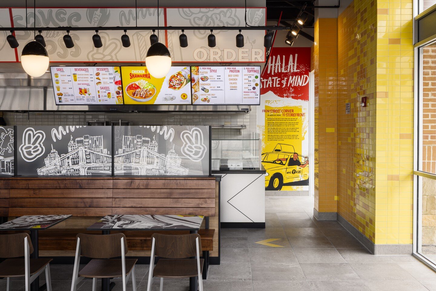 Go check out The Halal Guys in Kansas City today for their Grand Opening. We've enjoyed working on their space and are excited to try their delicious food! 

📷: @natesheetsphoto