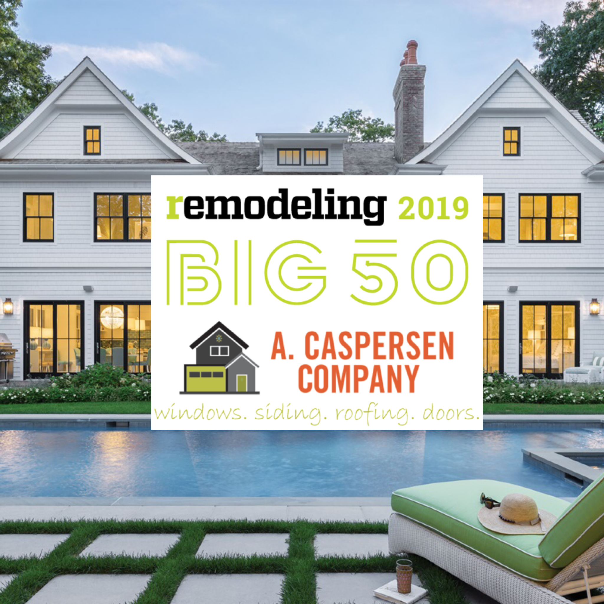 A. Caspersen Company Inc. Named by REMODELING Magazine to its 2019 Big50 Class of America’s Top Remodelers