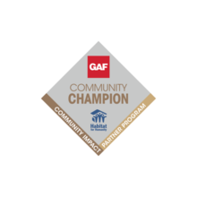 A. Caspersen Company Inc. works together with GAF for Habitat of Humanity Community Impact Program