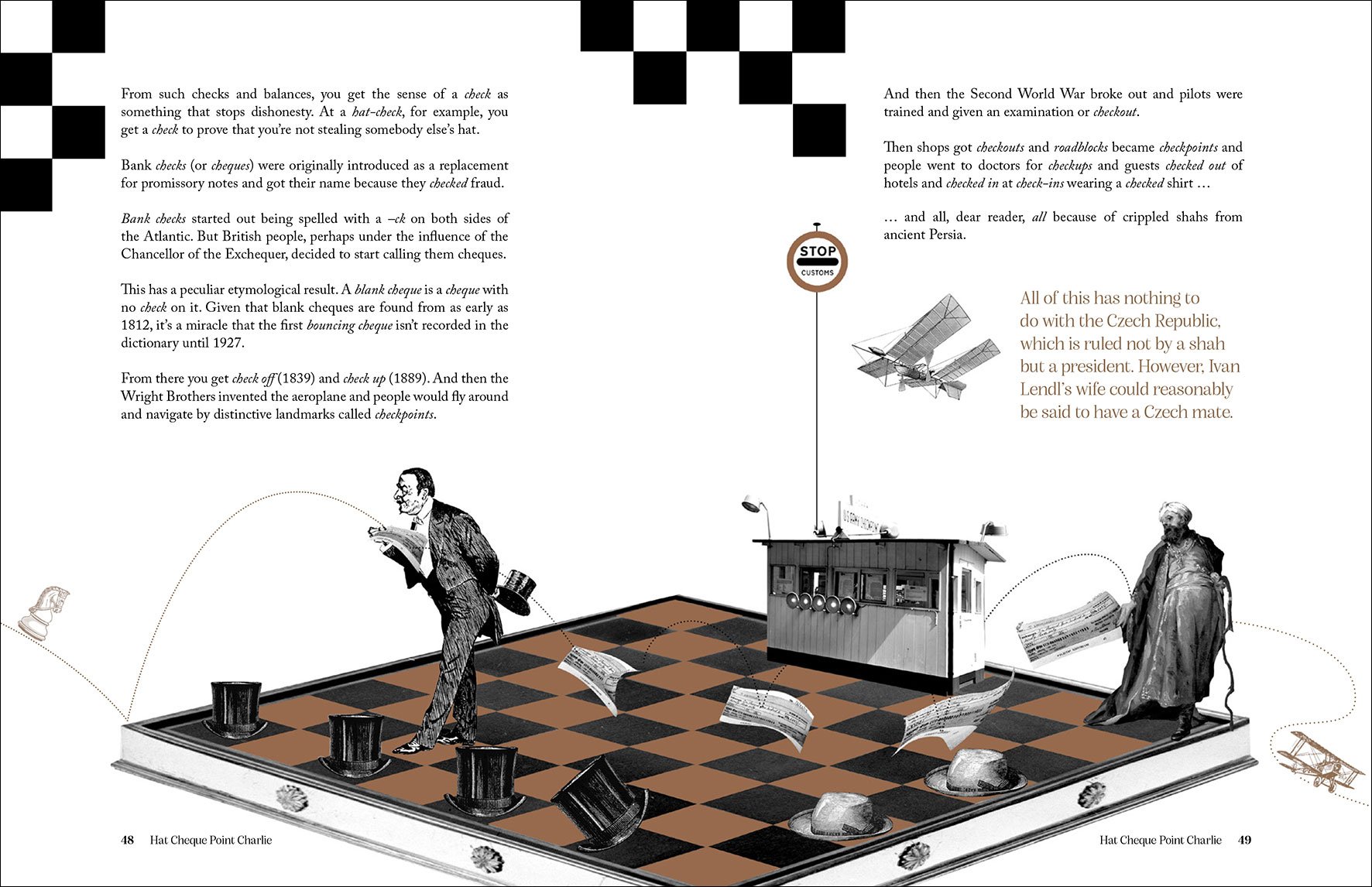 THE ILLUSTRATED ETYMOLOGICON - Checkpoint Charlie