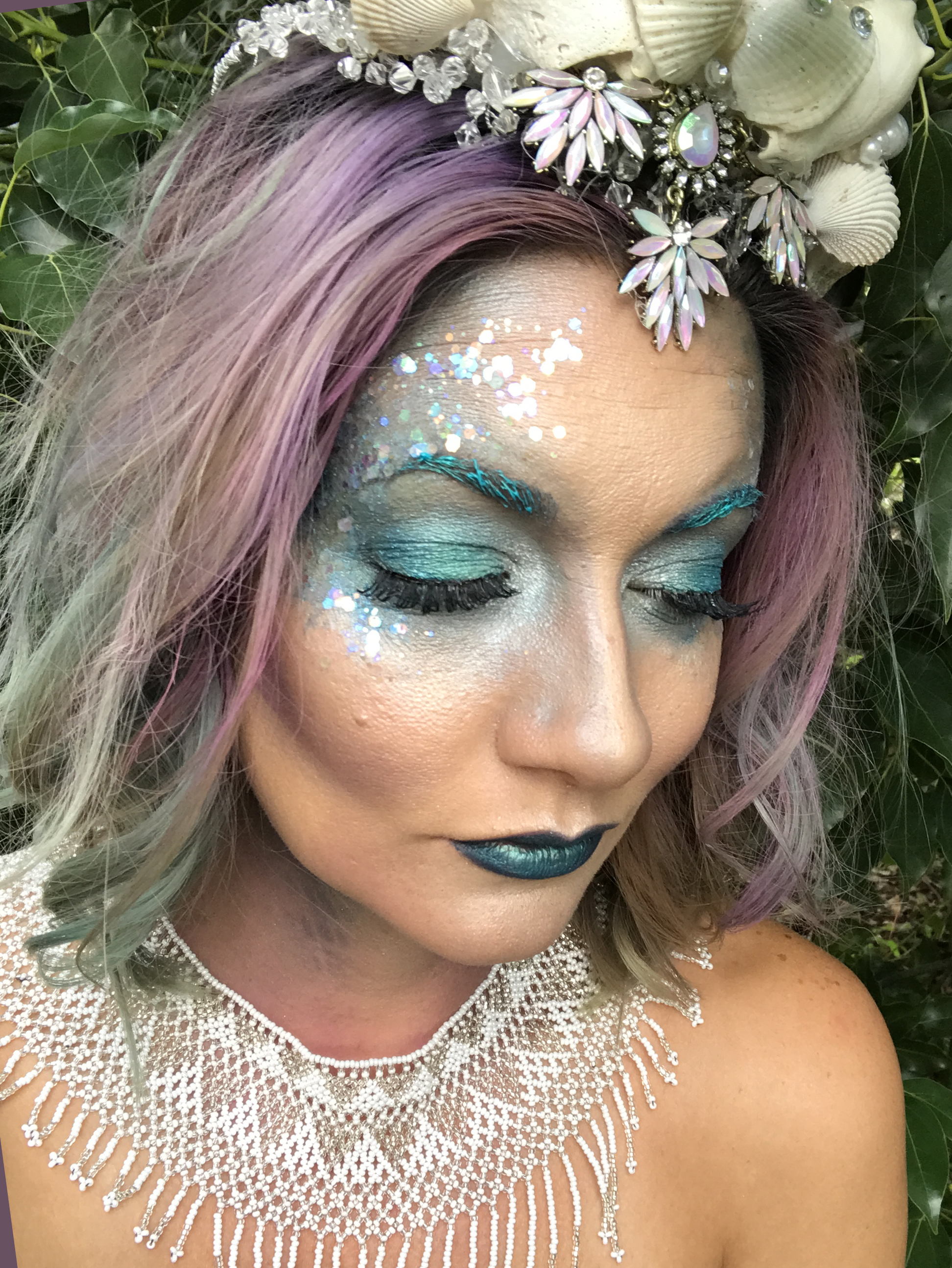 Makeup Monday  Mermaid Tutorial — Verde Beauty