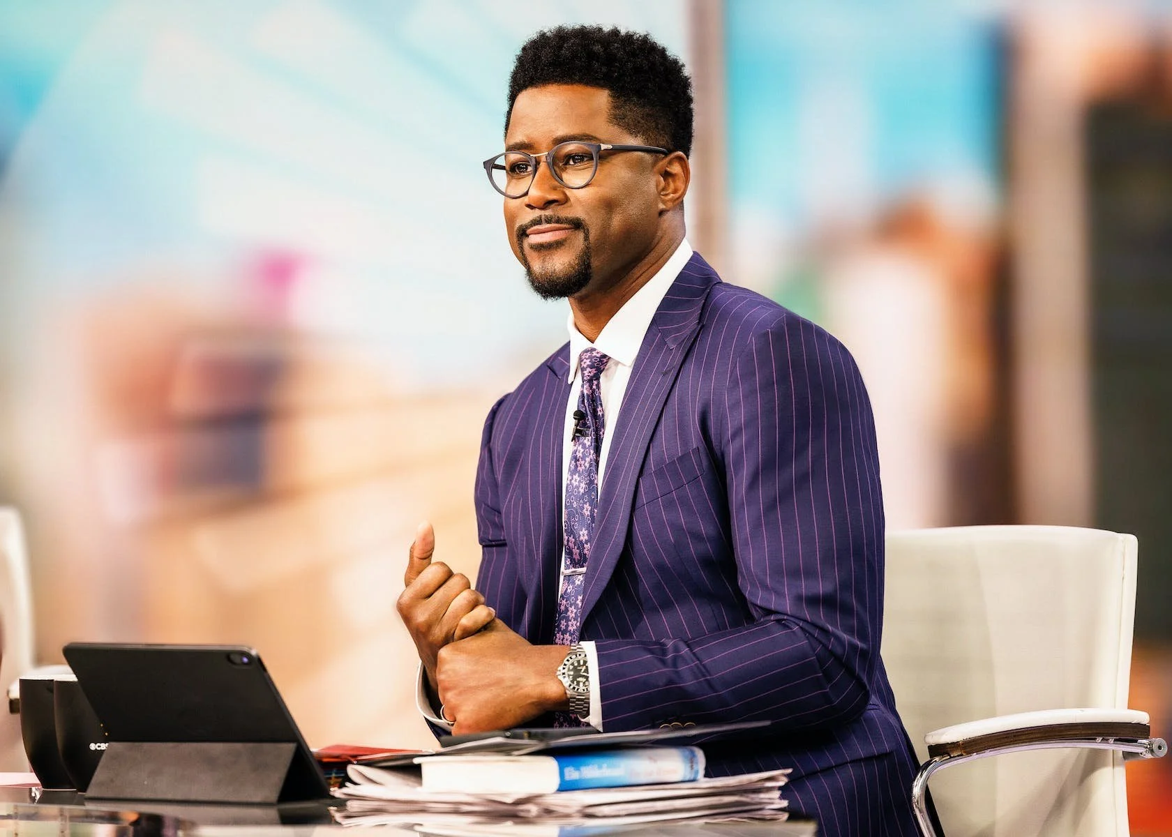 How former Vikings star Nate Burleson became a first-string broadcaster