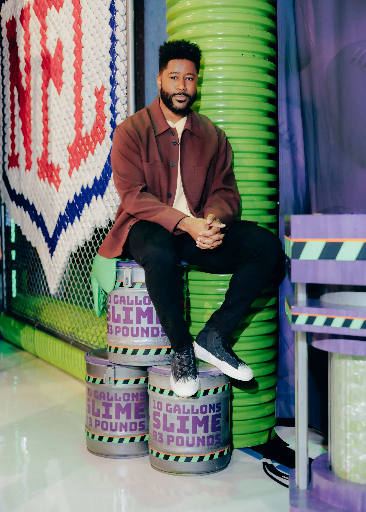  A Super Bowl Broadcaster With Slime and Swagger