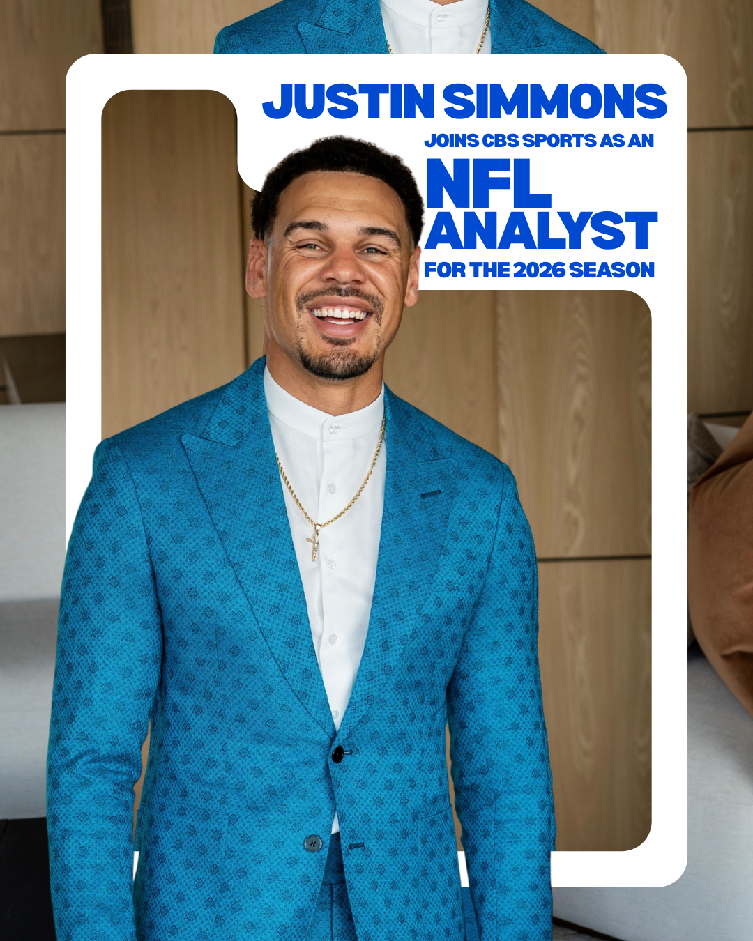 Congratulations Pour In As Broncos Legend, Justin Simmons, Joins CBS