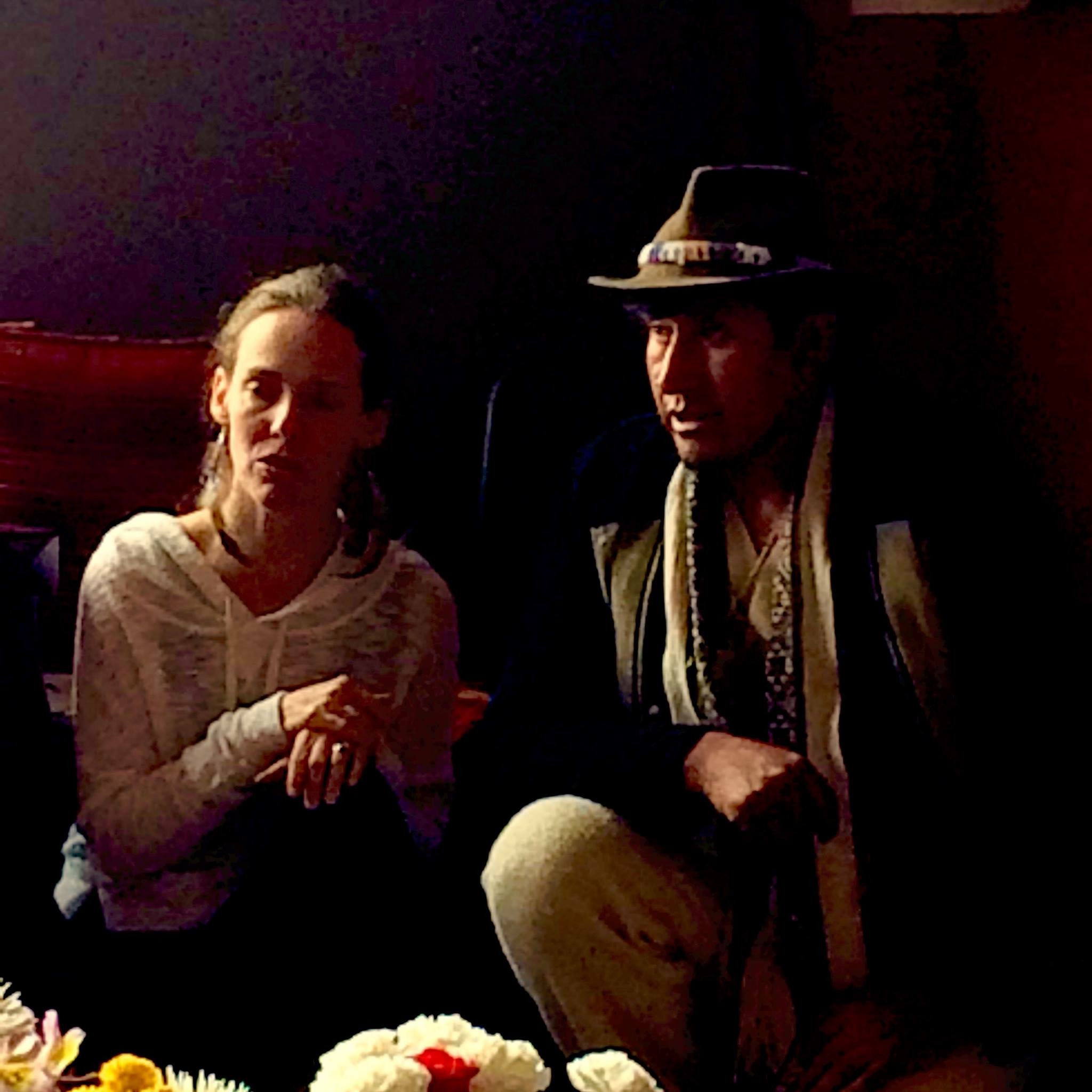 Heather Kabat translating for Adolfo Ttito Condori in Weaverville, NC, 2016