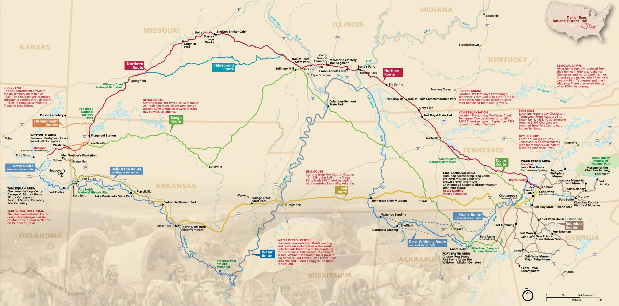 The land of North Alabama holds the difficult imprint of the Trail of Tears. 