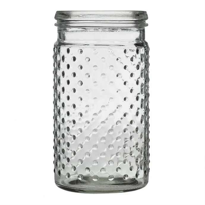Clear Dot Jar - Tall.jpg