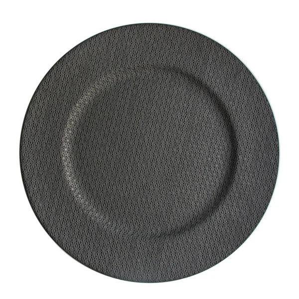 Dark Gray Fabric Charger / $2 each