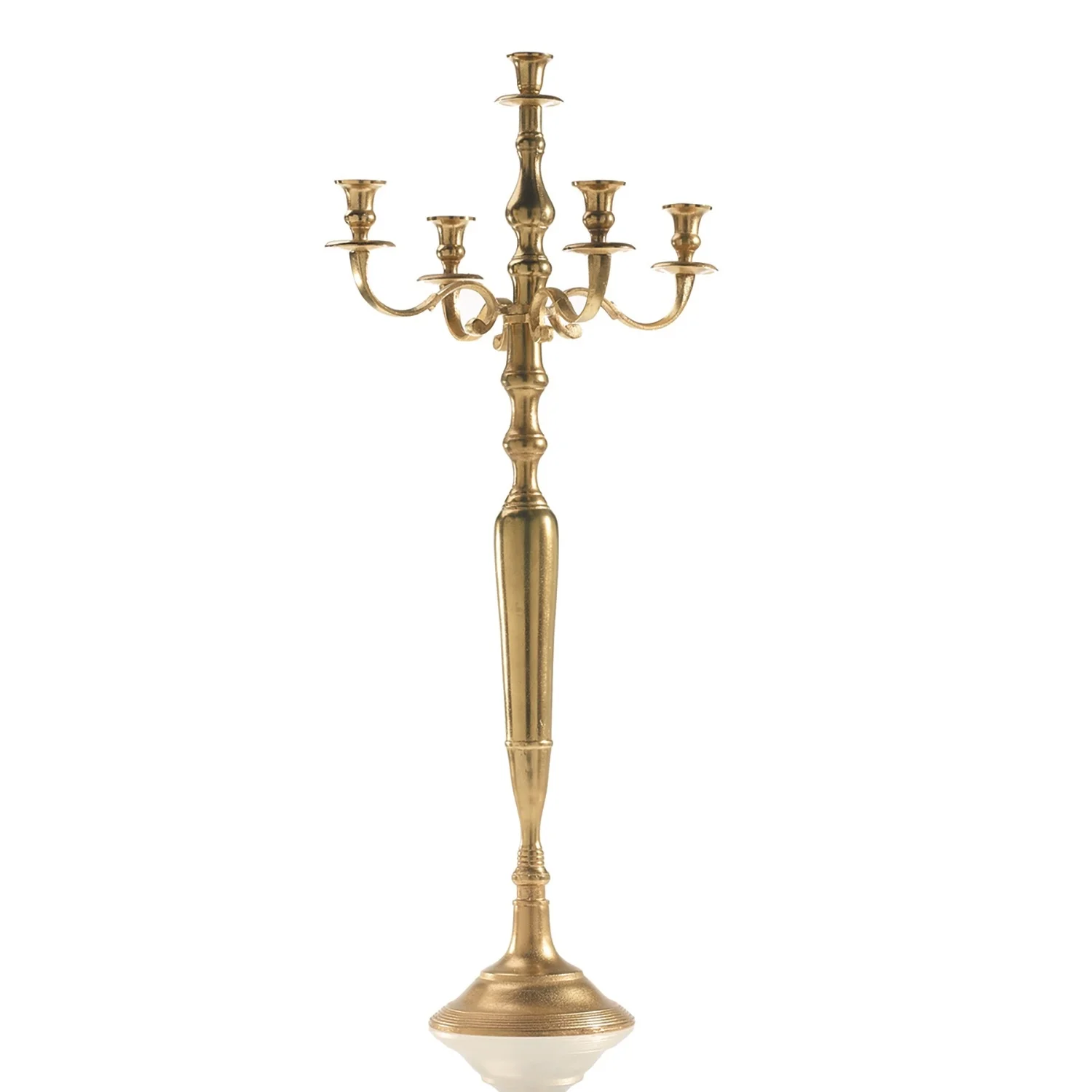 40"H Gold Candelabra / $75 each