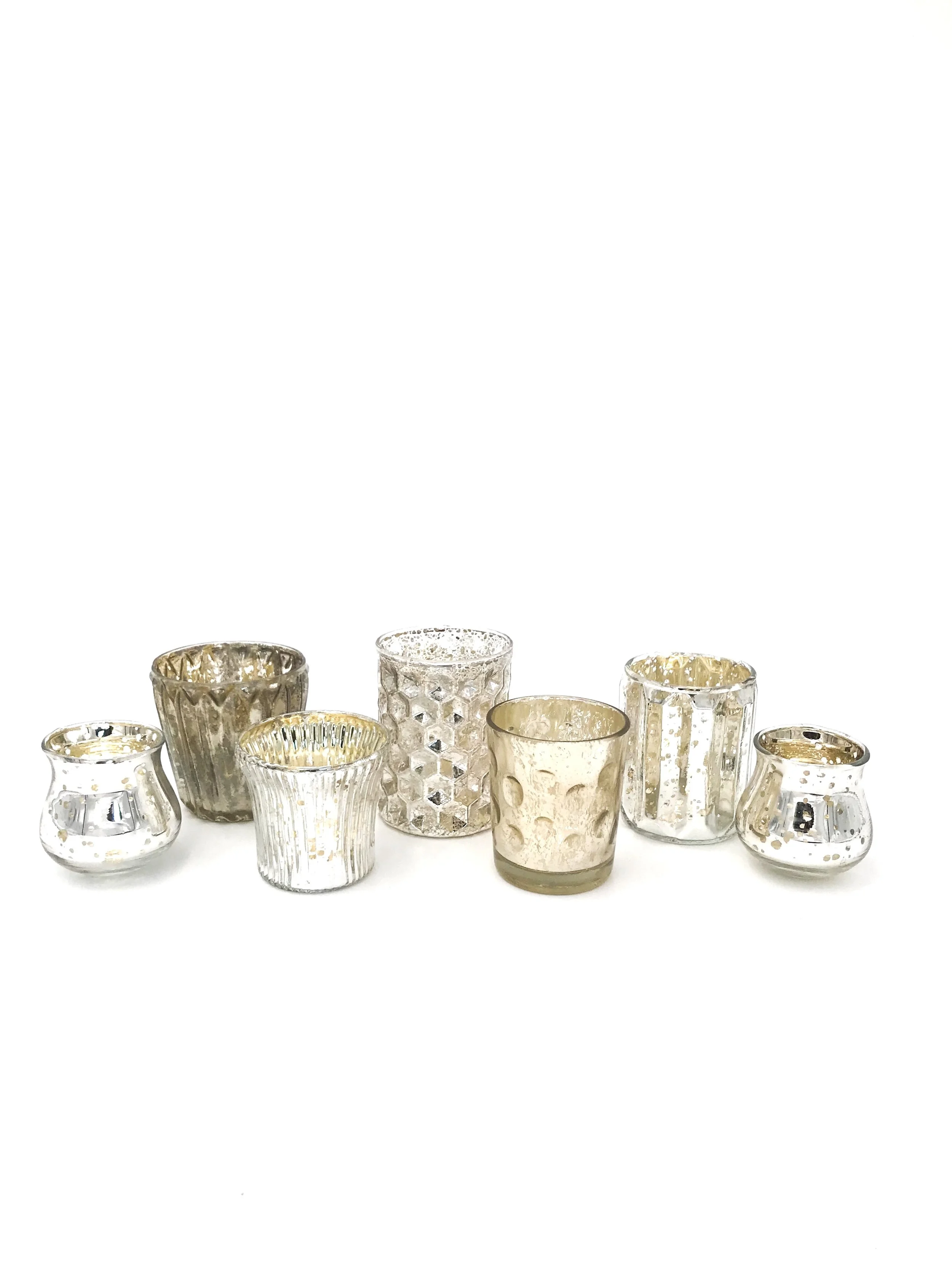 Silver Mercury Votives  / $1.50 each