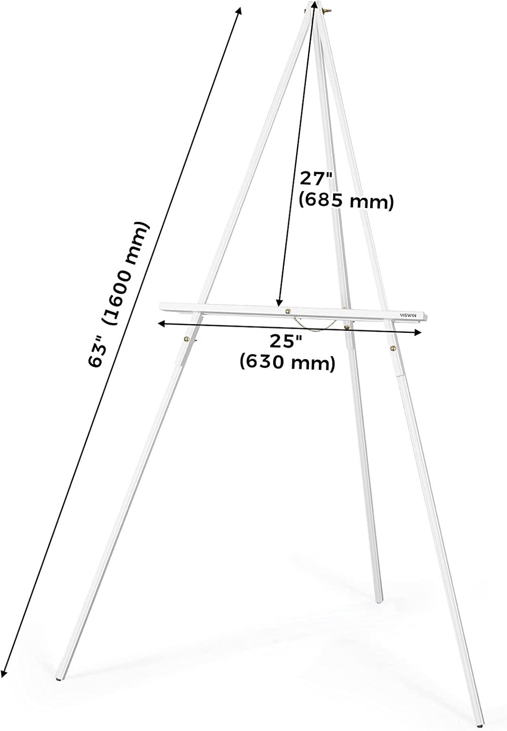 White Easel / $25 — Lincoln Florist Event Rentals