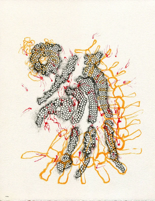 psychedelic camoflage# 76, Cluster headache
