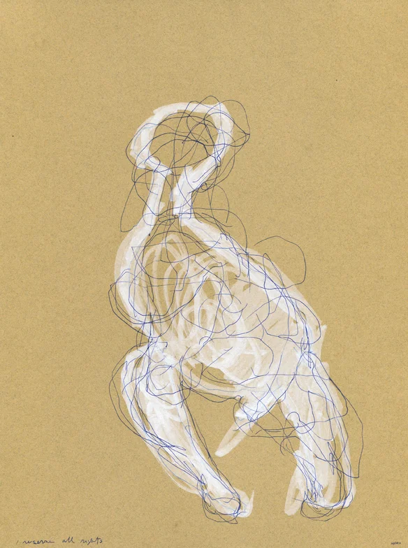 Mental Chew Toy #8 11" x 8.5" Ink on paper 2015