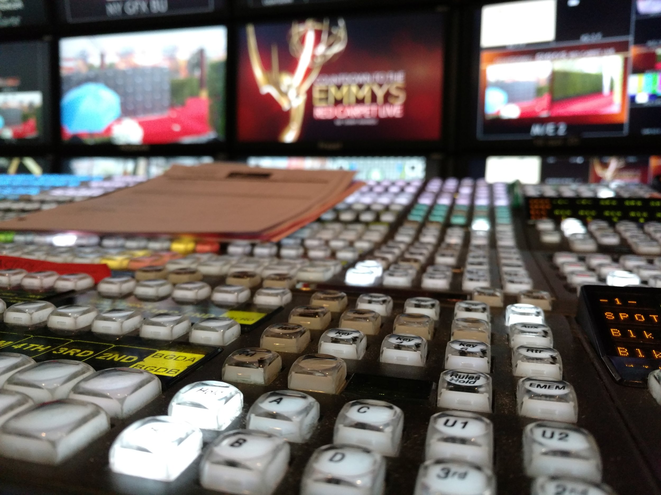 Countdown to the Emmys, Red Carpet Live - Inside NEP's Red/Black mobile unit