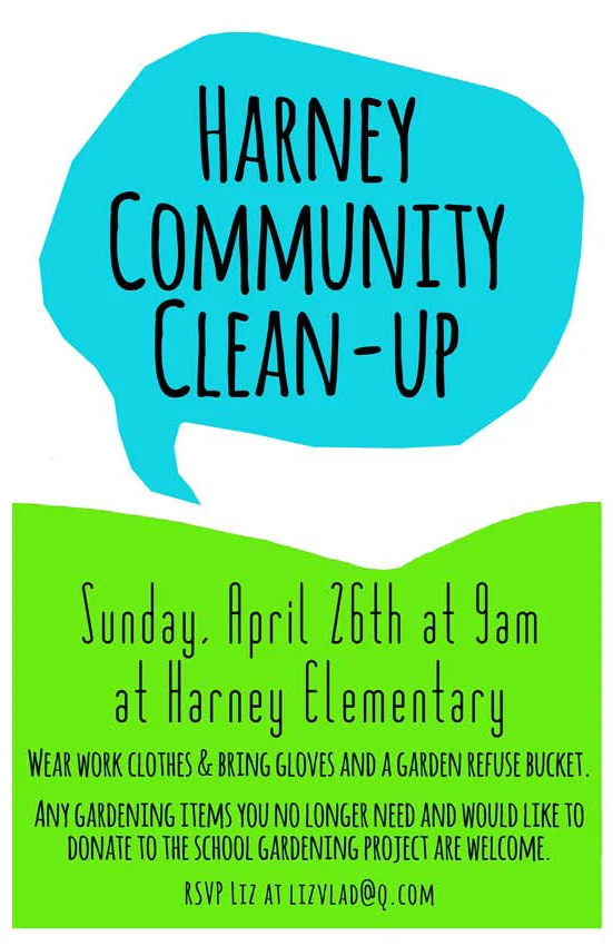 Harney Community Clean-up