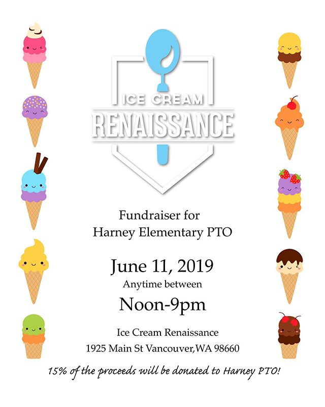 We’ve been waiting all year for this delicious day to come! Our annual ICR fundraiser day is Tuesday, June 11. Be there. Eat ice cream. Be happy.