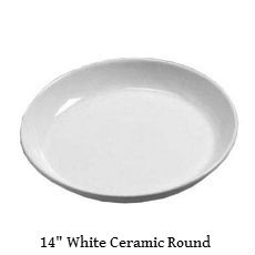 American Metalcraft White ceramic round tray text.jpg