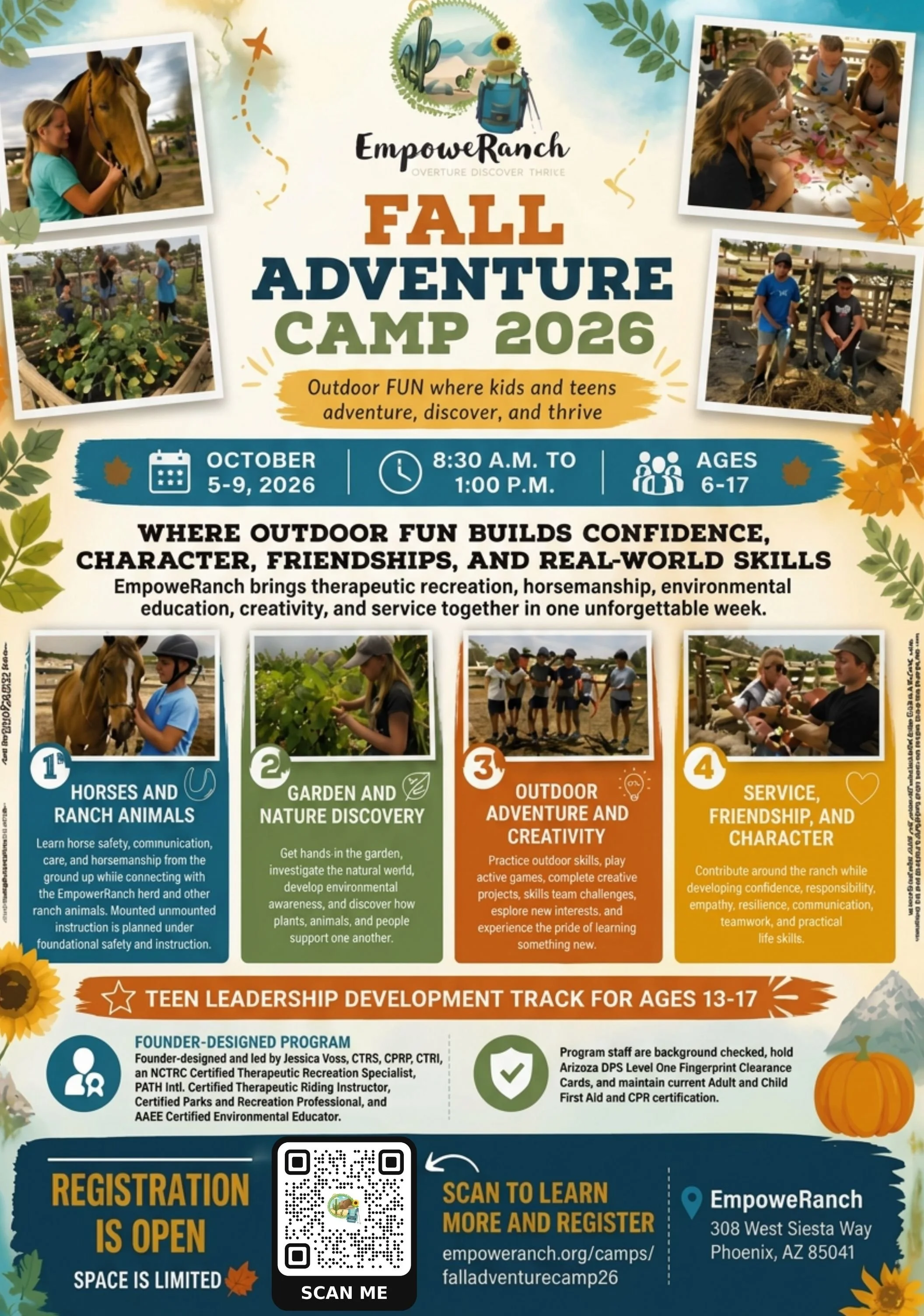 EmpoweRanch Fall Adventure Camp 2026