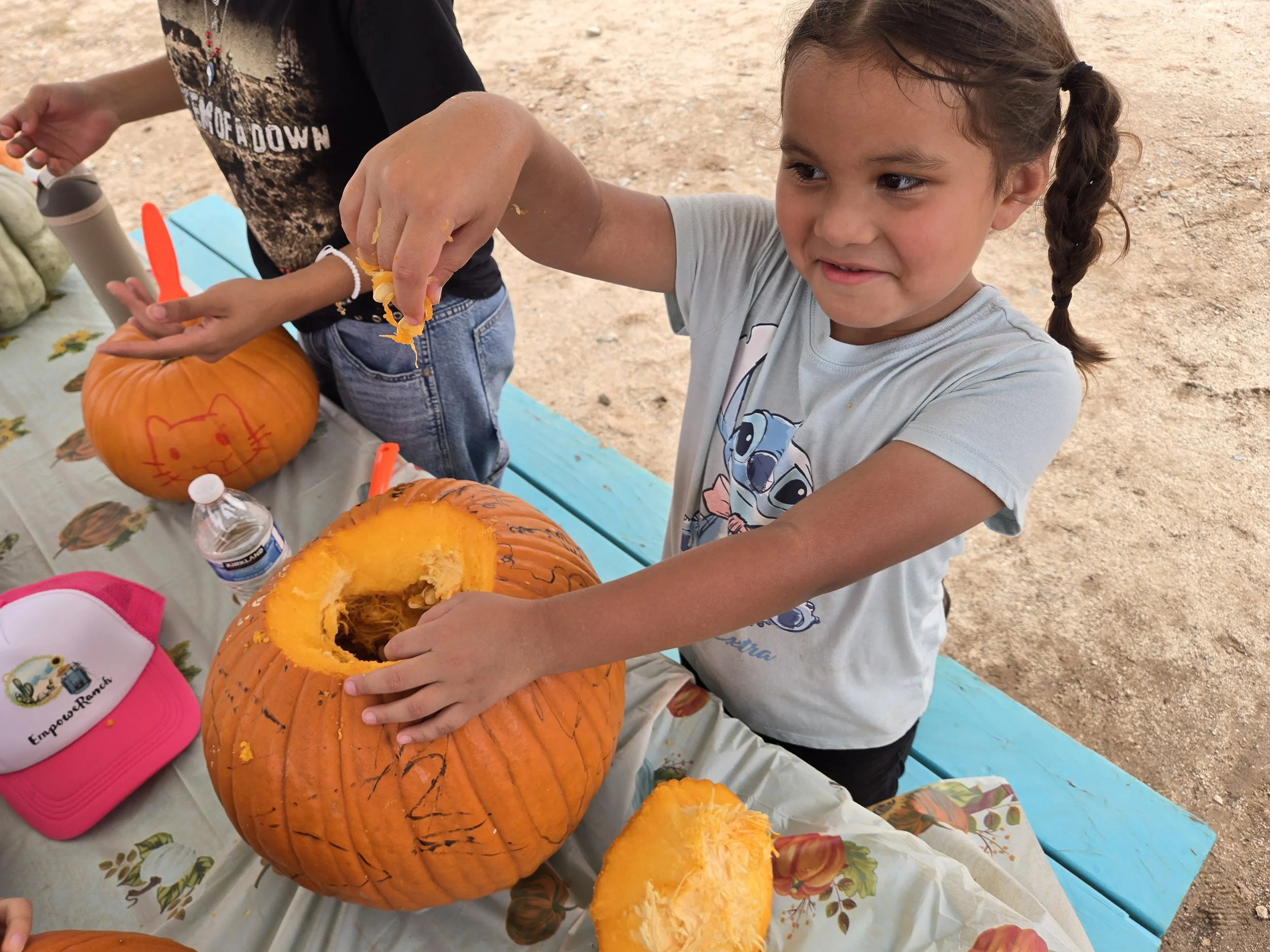 2025 fall camp pumpkin guts.jpg