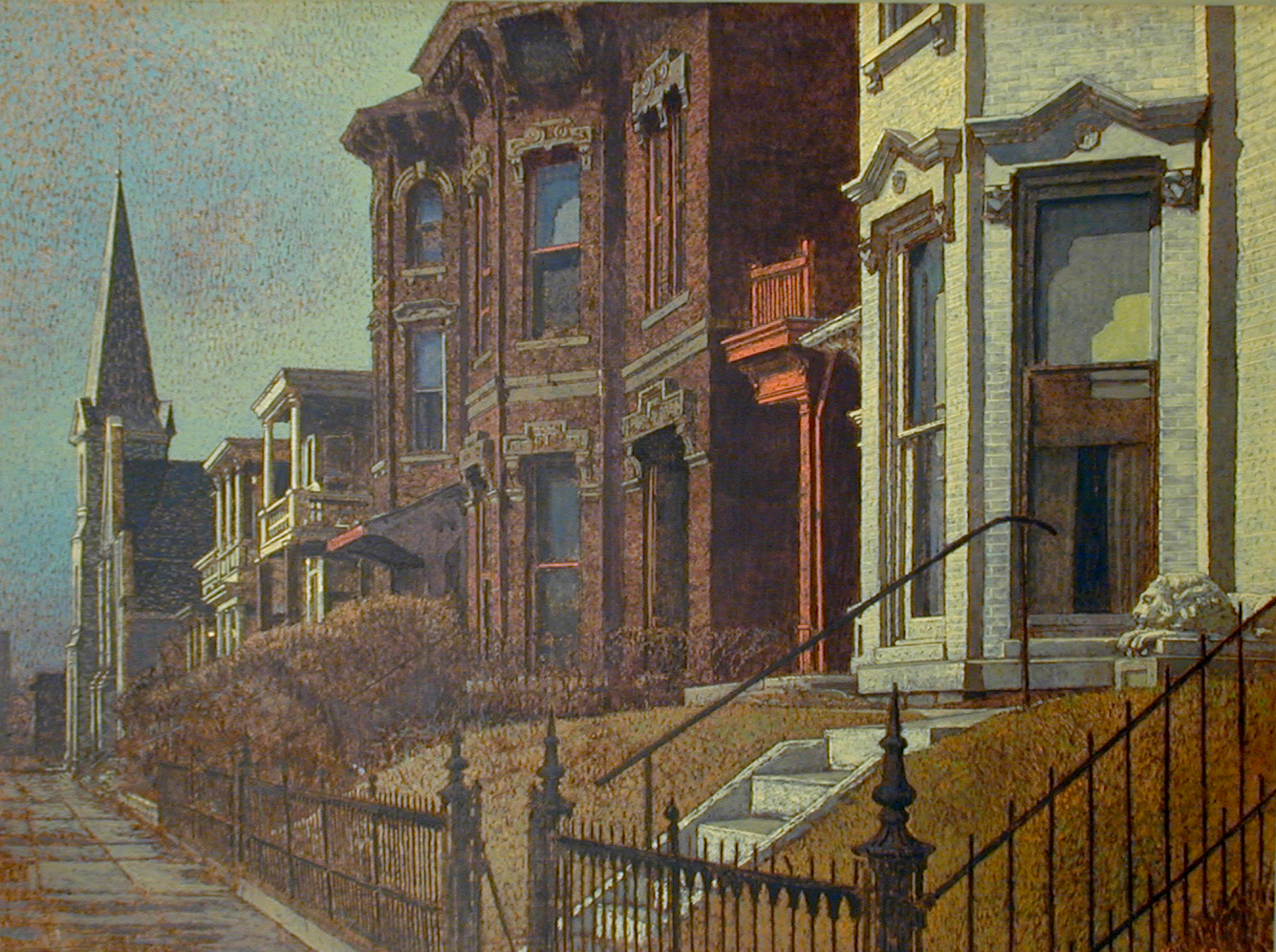 Ferry Street, March 1981 by Harry Davis