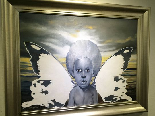 In Dreams We Fly by Gerald Griffin, photo by Krislyn Placide/Journal & Courier