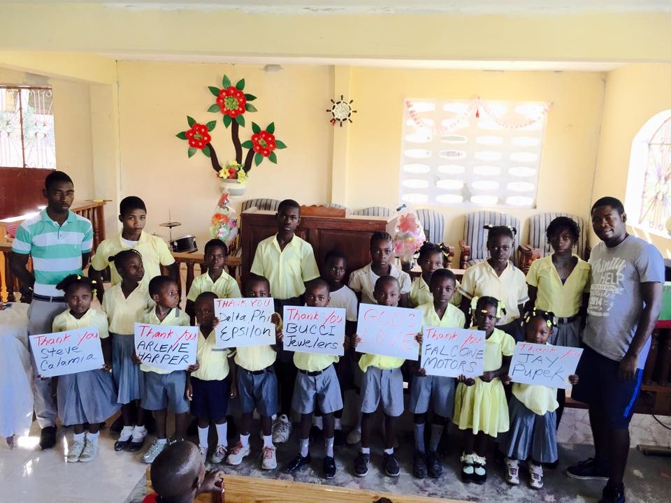 The beautiful children of Haiti thanking all of their gracious donors!