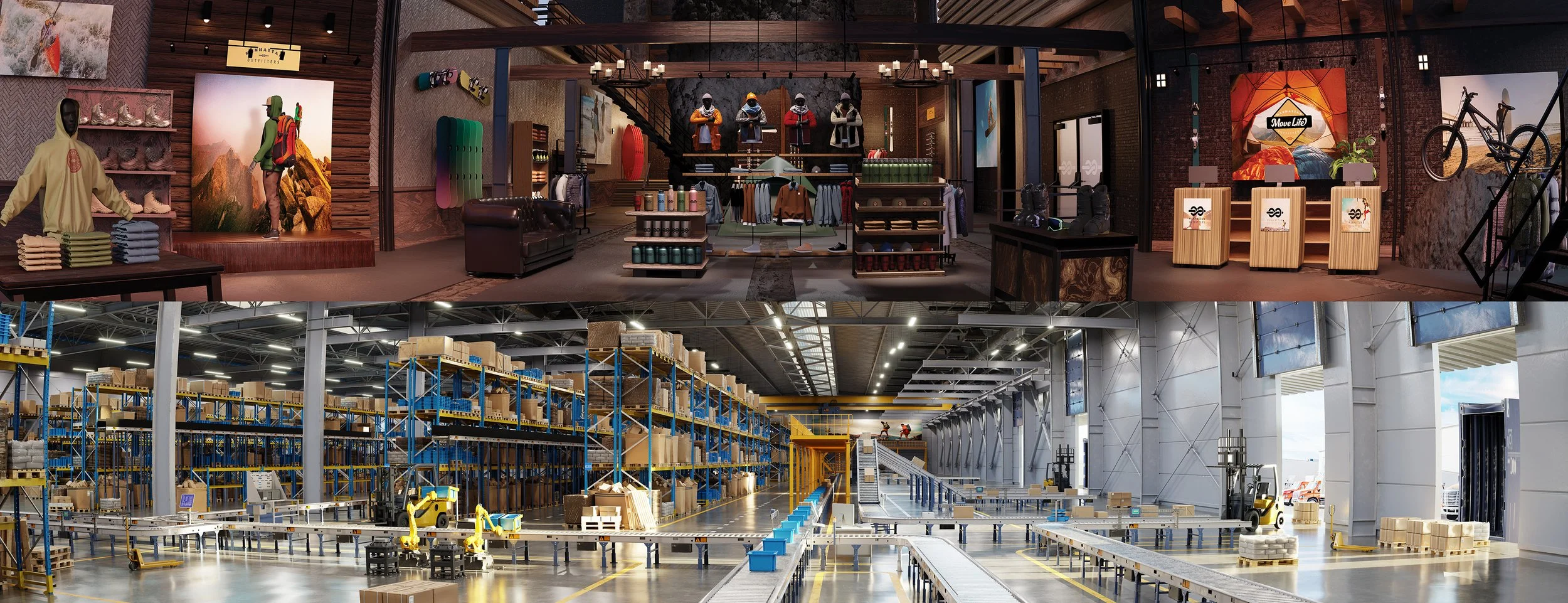 MANHATTAN ASSOCIATES 3D RENDERS