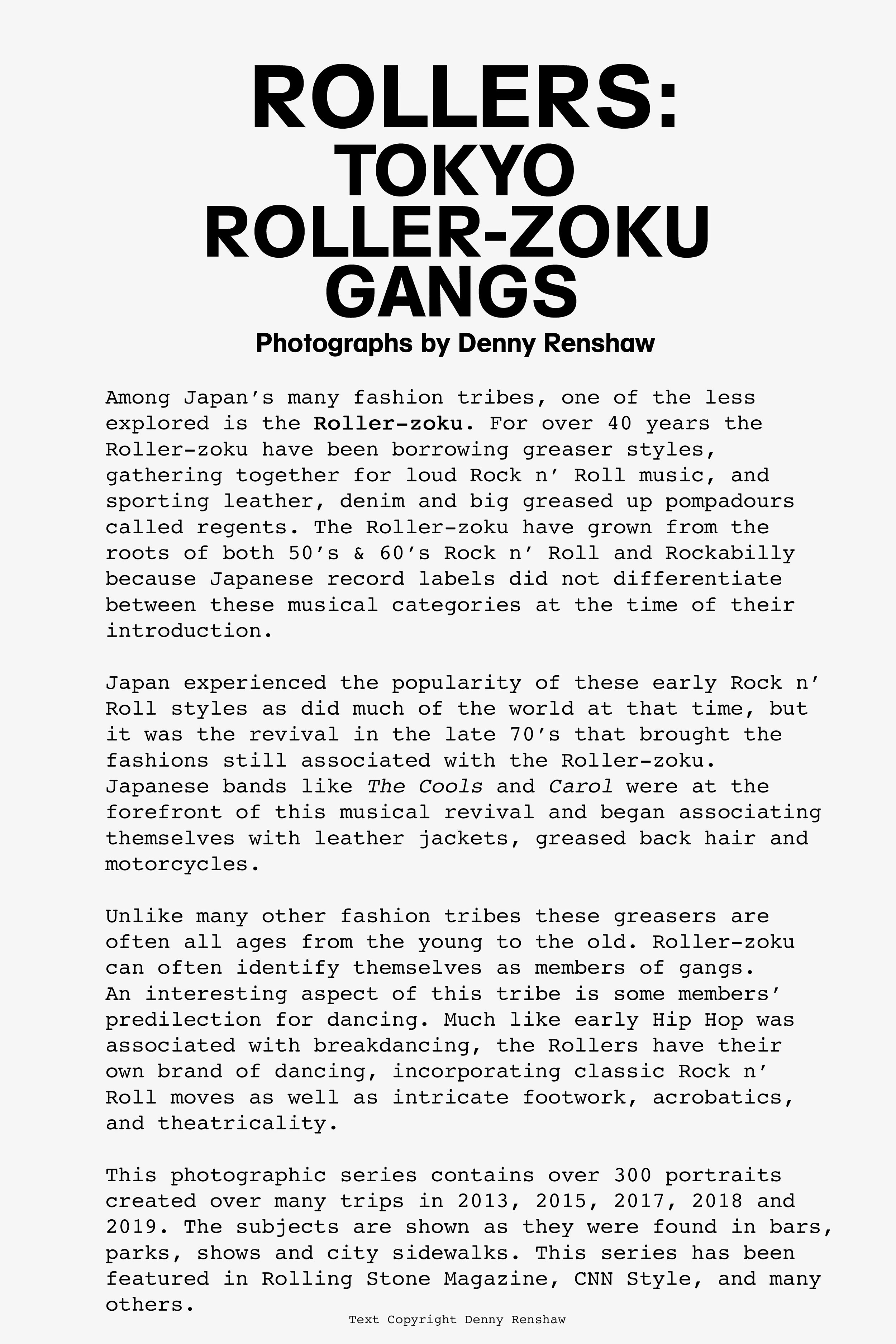 Rollers: Tokyo Roller-Zoku Gangs