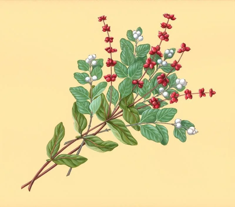 Drawing and Painting Native Plants in the Fall 