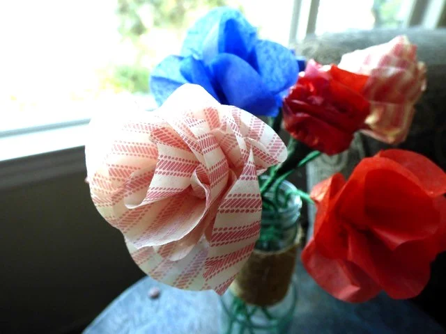 Flower Power - A Beautiful Papercrafted Bouquet