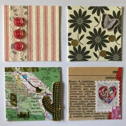 Inchies and Twinchies Collage Art Workshop