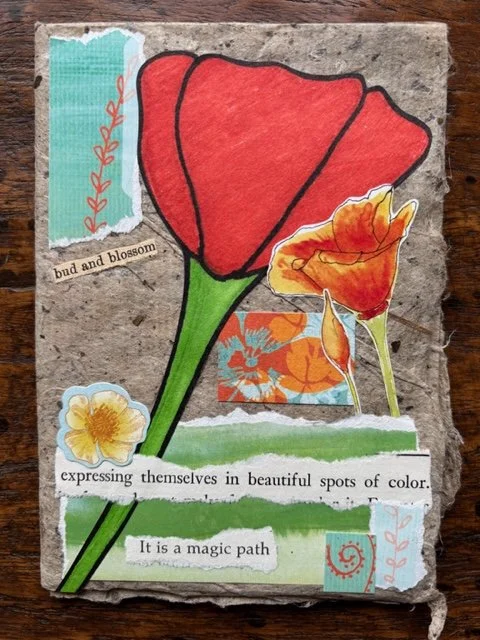  “CREATIVE SELF-EXPRESSION AND FUN WITH COLLAGE ART” SUMMER CAMP