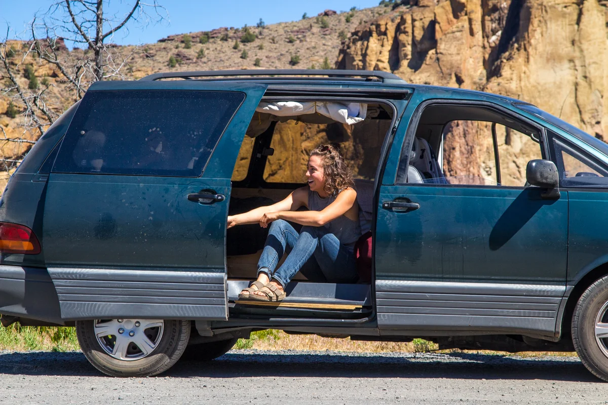 Toyota Van — Tiny House, Tiny Footprint