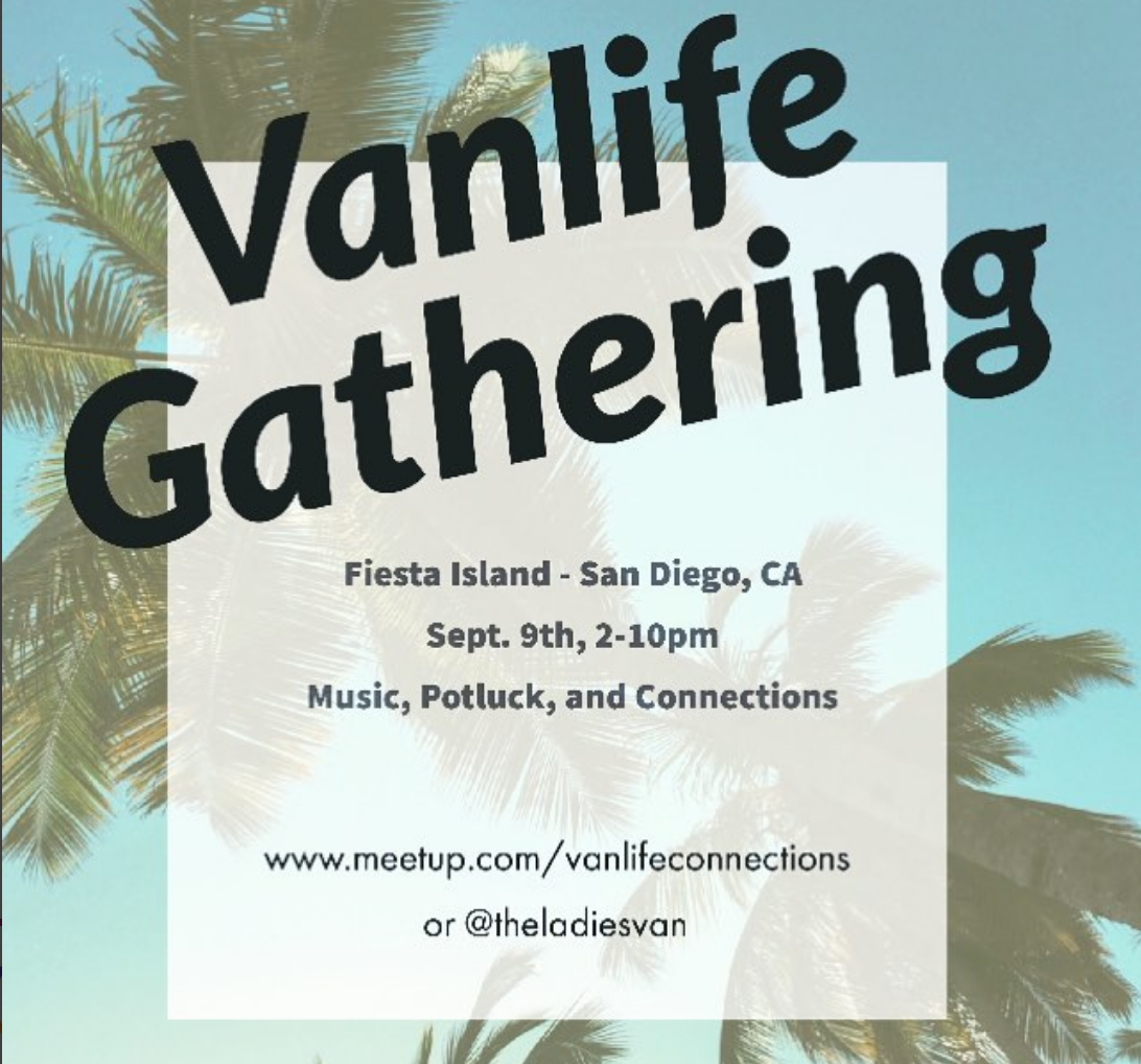 Fiesta Island Vanlife Gathering - San Diego, CA