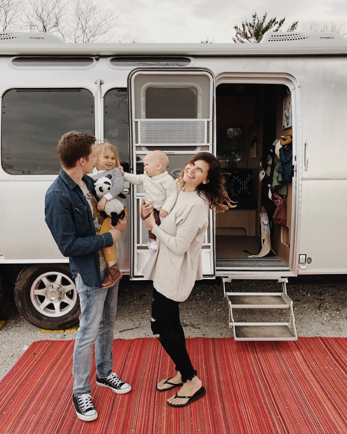 Jacob, Tiffany & Two Children in an Airstream — Tiny House, Tiny Footprint