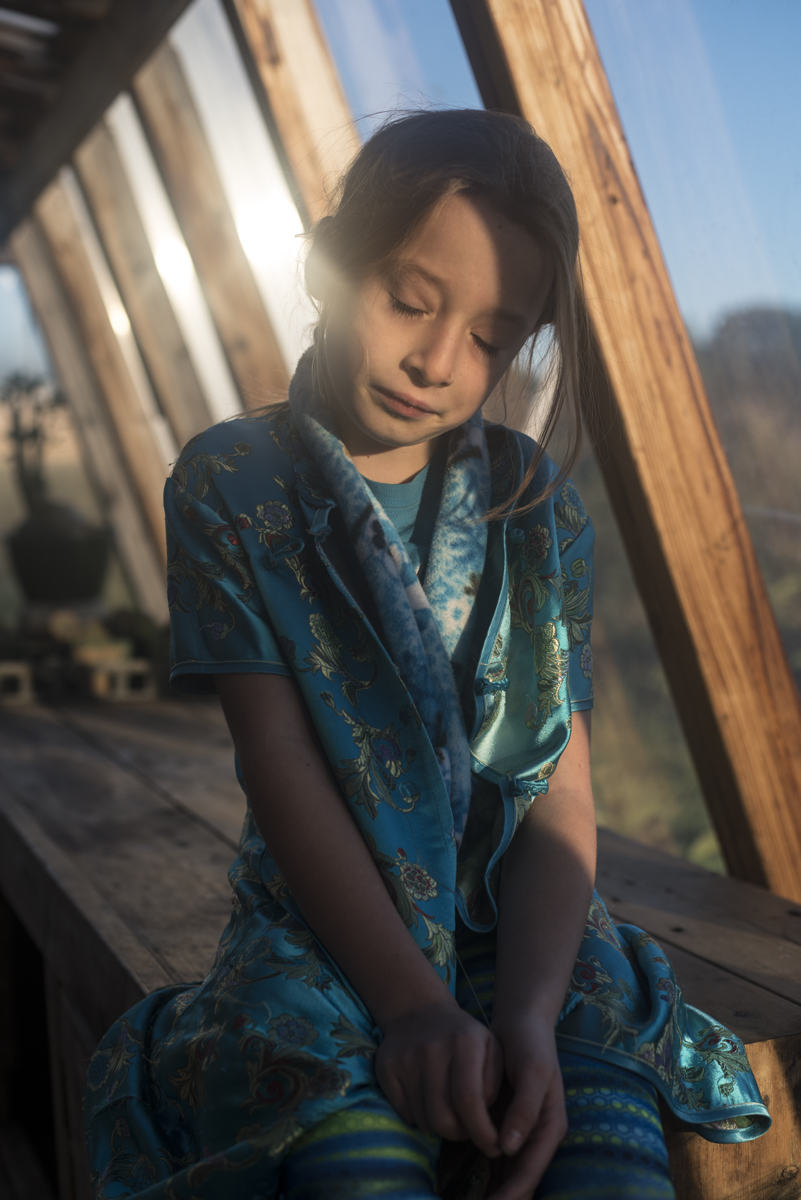 Runi in the Greenhouse