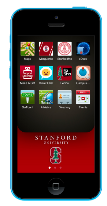 Icon design for "Support Stanford" app