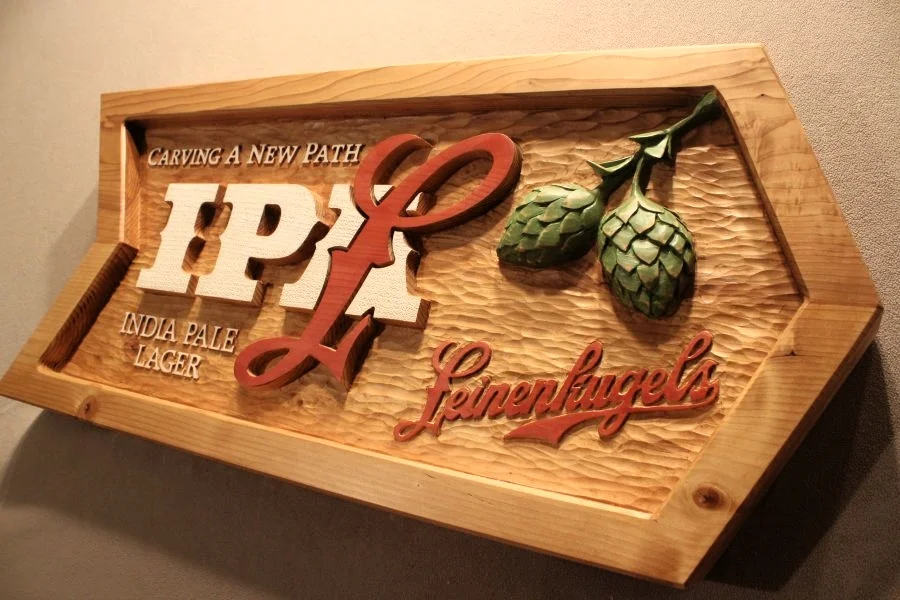 Custom Sign for Leinenkugel's Beer Promotion