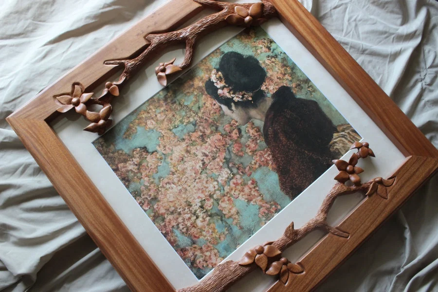 Handmade picture frame