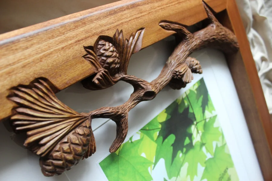 Hand carved fine art picture frames