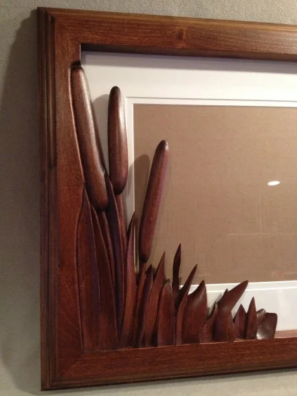 Hand carved fine art frames