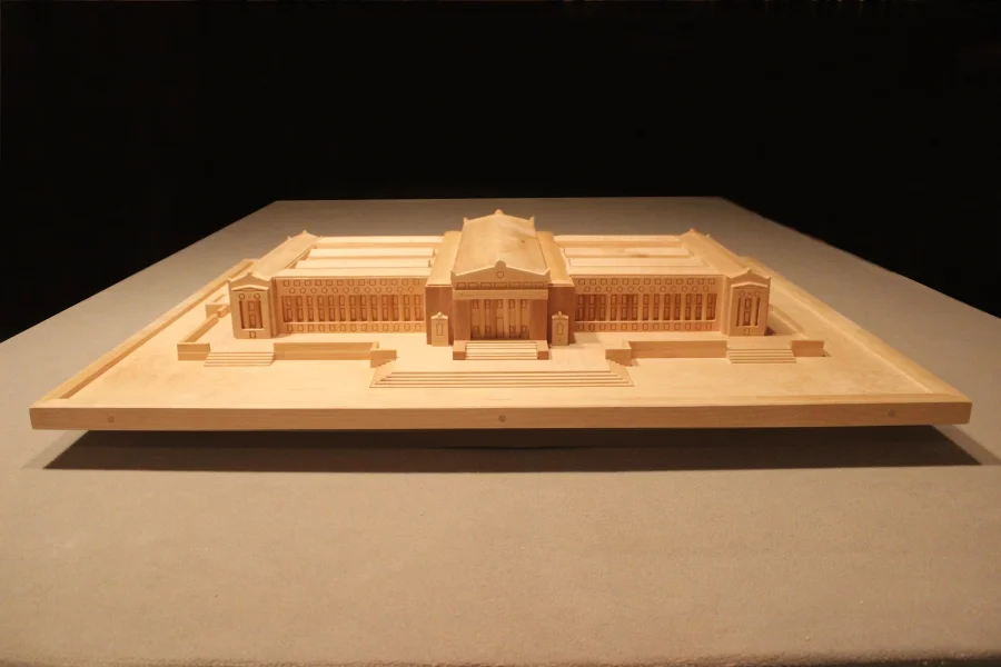 Custom made Field Museum display