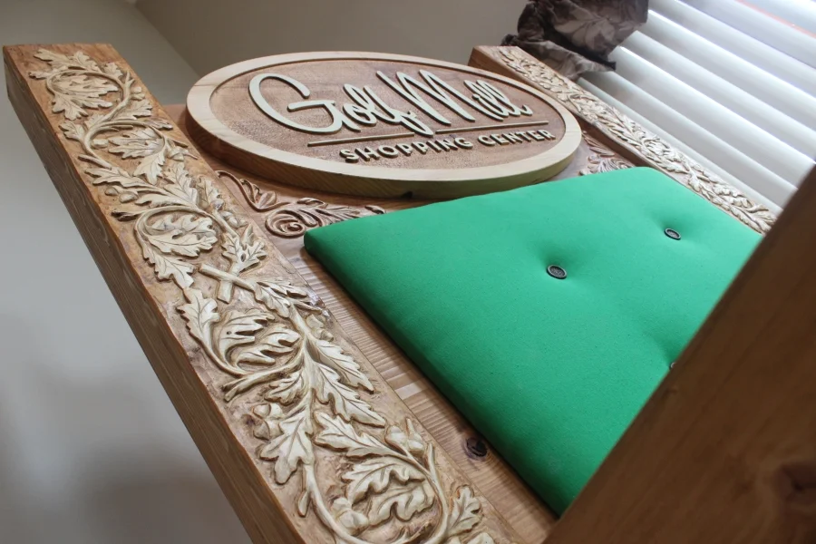 Custom Wooden Santa Chair