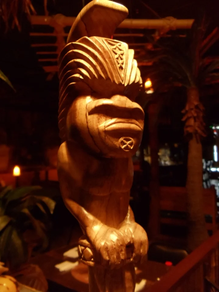 Hawaiian Tiki Cane